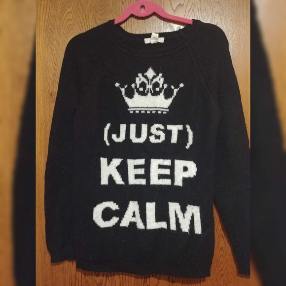 Cozy black sweater - Picture 1 of 5